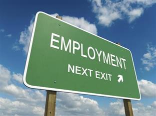 employment sign